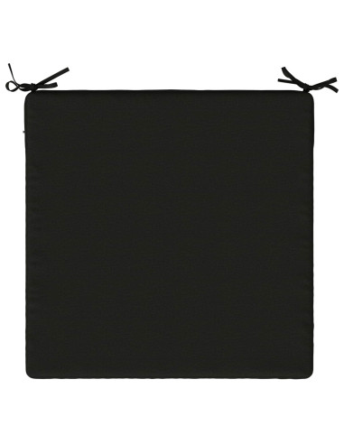 Cuscino per Sedia in Unico Pezzo SOEST 100% Poliestere Nero