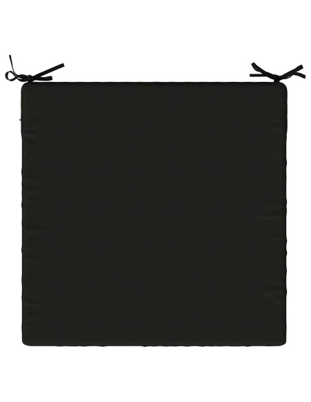 Cuscino per Sedia in Unico Pezzo SOEST 100% Poliestere Nero