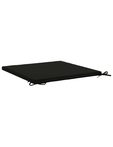Cuscino per Sedia in Unico Pezzo SOEST 100% Poliestere Nero
