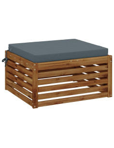 Cuscino per Sedia in Unico Pezzo SOEST 100% Poliestere Blu 2