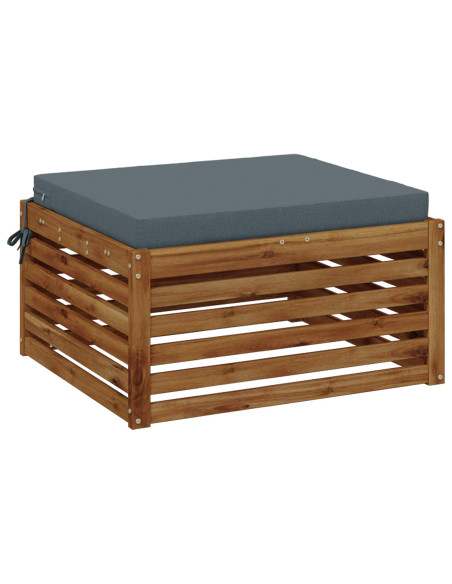 Cuscino per Sedia in Unico Pezzo SOEST 100% Poliestere Blu