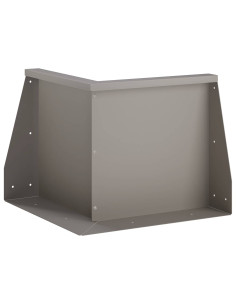 Muro di contenimento 50 x 50 x 50 cm Acciaio Corten Ruggine 2