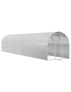 Pollaio Argento 1000 x 200 x 200 cm Acciaio zincato 2