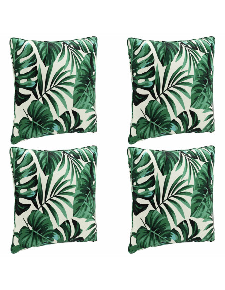 Cuscini per Schiena a 4 Pezzi PUTTEN 4 pcs 100% Poliestere