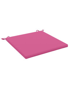 Cuscino per Sedia in Unico Pezzo SOEST 100% Poliestere Rosa