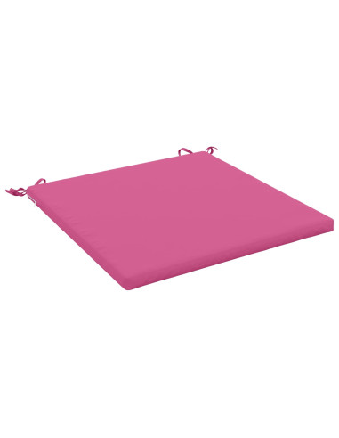 Cuscino per Sedia in Unico Pezzo SOEST 100% Poliestere Rosa