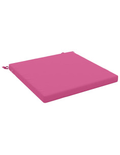 Cuscino per Sedia in Unico Pezzo SOEST 100% Poliestere Rosa