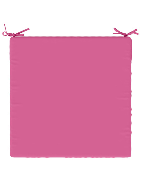 Cuscino per Sedia in Unico Pezzo SOEST 100% Poliestere Rosa