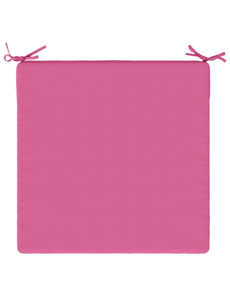 Cuscino per Sedia in Unico Pezzo SOEST 100% Poliestere Rosa