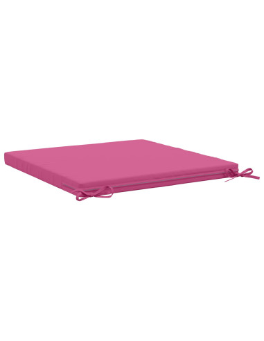 Cuscino per Sedia in Unico Pezzo SOEST 100% Poliestere Rosa