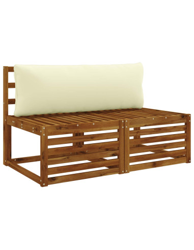 Cuscino per Schiena a 1 Pezzo PUTTEN 100% Poliestere Crema
