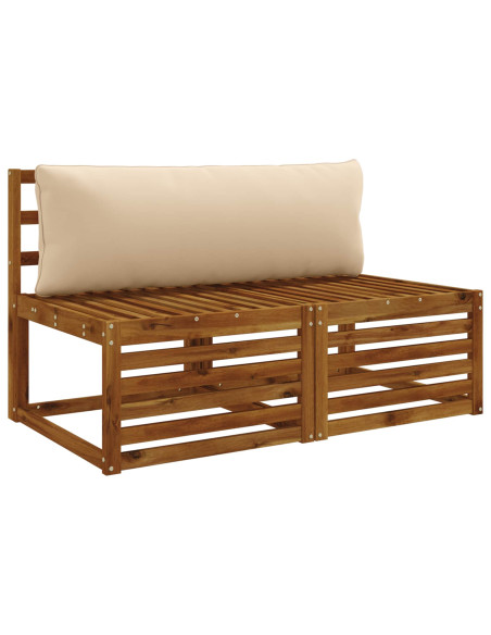 Cuscino per Schiena a 1 Pezzo PUTTEN 100% Poliestere Crema