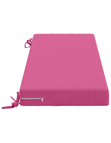 Cuscini per Panchina a 2 Pezzi SOEST 2 pz 100% Poliestere Rosa