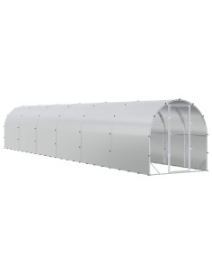 Pollaio Argento 1200 x 200 x 200 cm Acciaio zincato