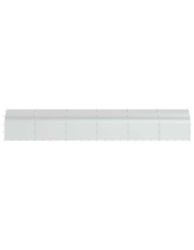 Pollaio Argento 1200 x 200 x 200 cm Acciaio zincato