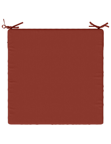 Cuscini per Sedia in 4 Pezzi SOEST 4 pz 100% Poliestere Rosso