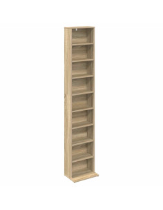 Mobile per CD Rovere Sonoma 33 x 23,5 x 175 cm 2