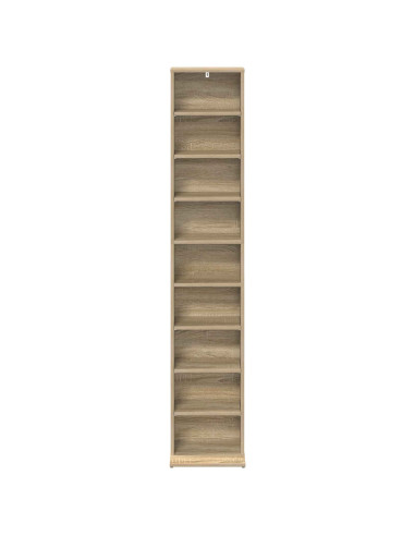 Mobile per CD Rovere Sonoma 33 x 23,5 x 175 cm