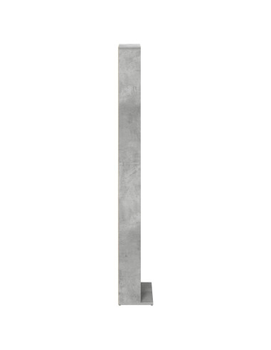Mobile per CD Grigio Cemento 33 x 23,5 x 175 cm