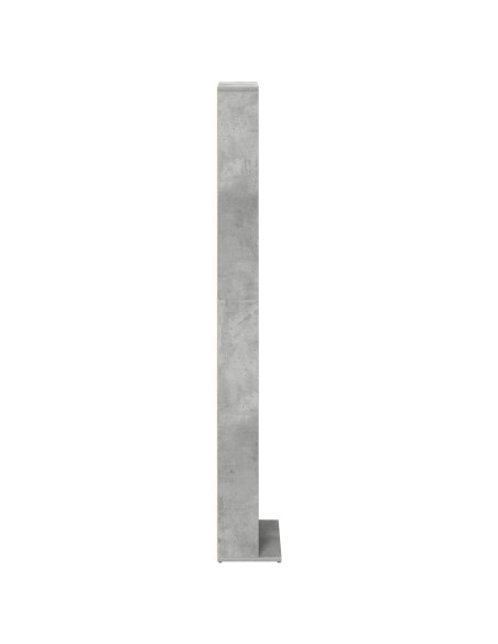 Mobile per CD Grigio Cemento 33 x 23,5 x 175 cm