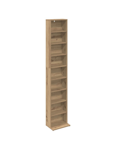Mobile per CD Rovere Artigianale 33 x 23,5 x 175 cm