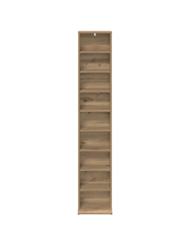 Mobile per CD Rovere Artigianale 33 x 23,5 x 175 cm