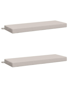 Cuscini per Panchina a 2 Pezzi SOEST 2 pz 100% Poliestere