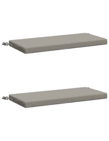 Cuscini per Panchina a 2 Pezzi SOEST 2 pz 100% Poliestere