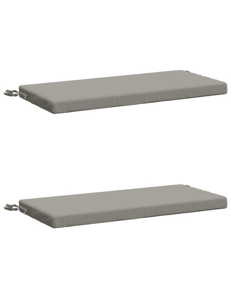 Cuscini per Panchina a 2 Pezzi SOEST 2 pz 100% Poliestere