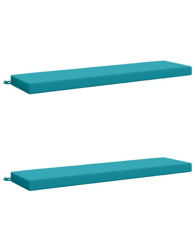 Cuscini per Panchina a 2 Pezzi SOEST 2 pz 100% Poliestere
