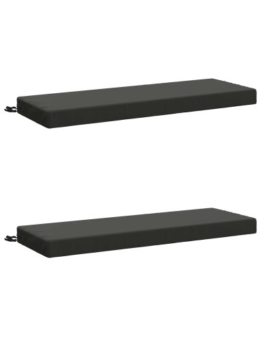Cuscini per Panchina a 2 Pezzi SOEST 2 pz 100% Poliestere