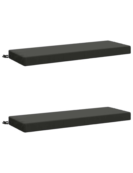 Cuscini per Panchina a 2 Pezzi SOEST 2 pz 100% Poliestere