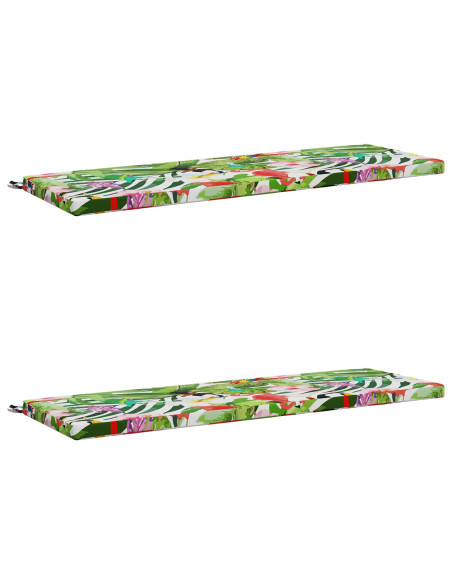 Cuscini per Panchina a 2 Pezzi SOEST 2 pz 100% Poliestere
