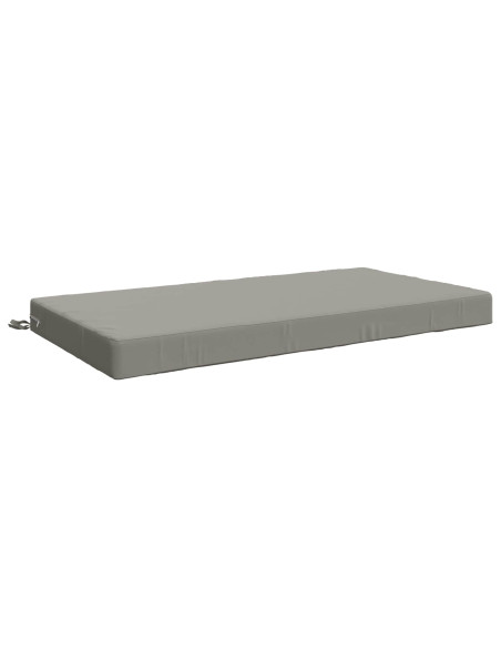 Cuscino per la seduta SOEST 100% Poliestere Grigio