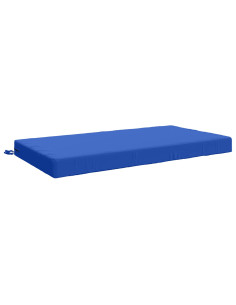 Cuscino per la seduta SOEST 100% Poliestere Blu Reale