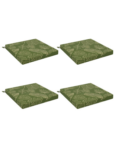 Cuscini per Sedia in 4 Pezzi SOEST 4 pz 100% Poliestere