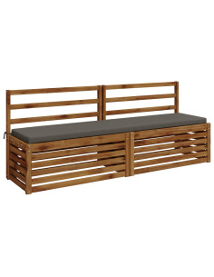 Cuscini per Panchina a 2 Pezzi SOEST 2 pz 100% Poliestere 2