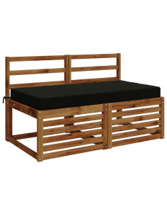 Cuscino per la seduta SOEST 100% Poliestere Nero 2