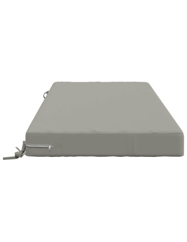 Cuscino per la seduta SOEST 100% Poliestere Grigio