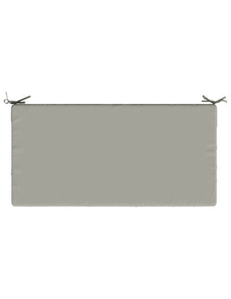 Cuscino per la seduta SOEST 100% Poliestere Grigio