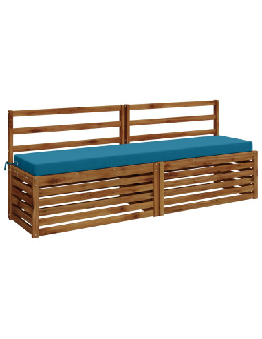 Cuscini per Panchina a 2 Pezzi SOEST 2 pz 100% Poliestere