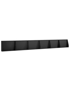 Muro di contenimento 6 pz 60 x 12 x 40 cm Acciaio Nero 2