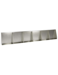 Muro di contenimento 6 pz 40 x 12 x 30 cm Acciaio Inox Argento 2