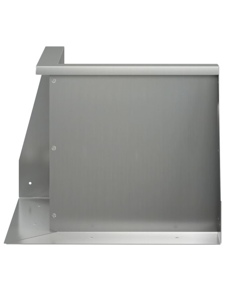 Muro di contenimento 2 pz 50 x 50 x 40 cm Acciaio zincato