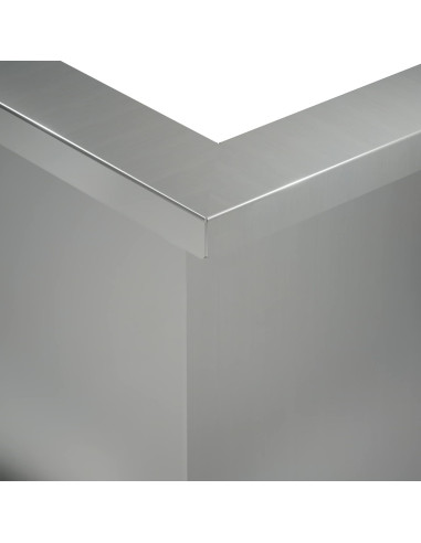 Muro di contenimento 2 pz 50 x 50 x 40 cm Acciaio zincato