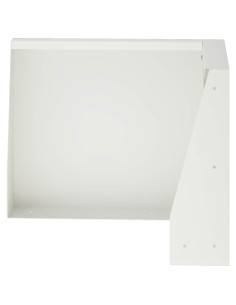 Muro di contenimento 2 pz 50 x 50 x 40 cm Acciaio Bianco 2