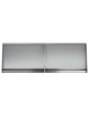 Muro di contenimento 2 pz 60 x 12 x 40 cm Acciaio zincato
