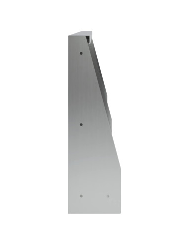 Muro di contenimento 2 pz 60 x 12 x 40 cm Acciaio zincato
