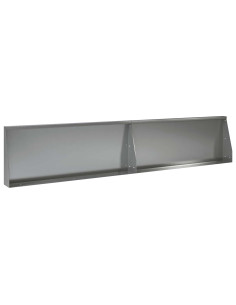 Muro di contenimento 2 pz 100 x 12 x 50 cm Acciaio zincato