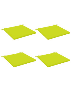 Cuscini per Sedia in 4 Pezzi SOEST 4 pz 100% Poliestere